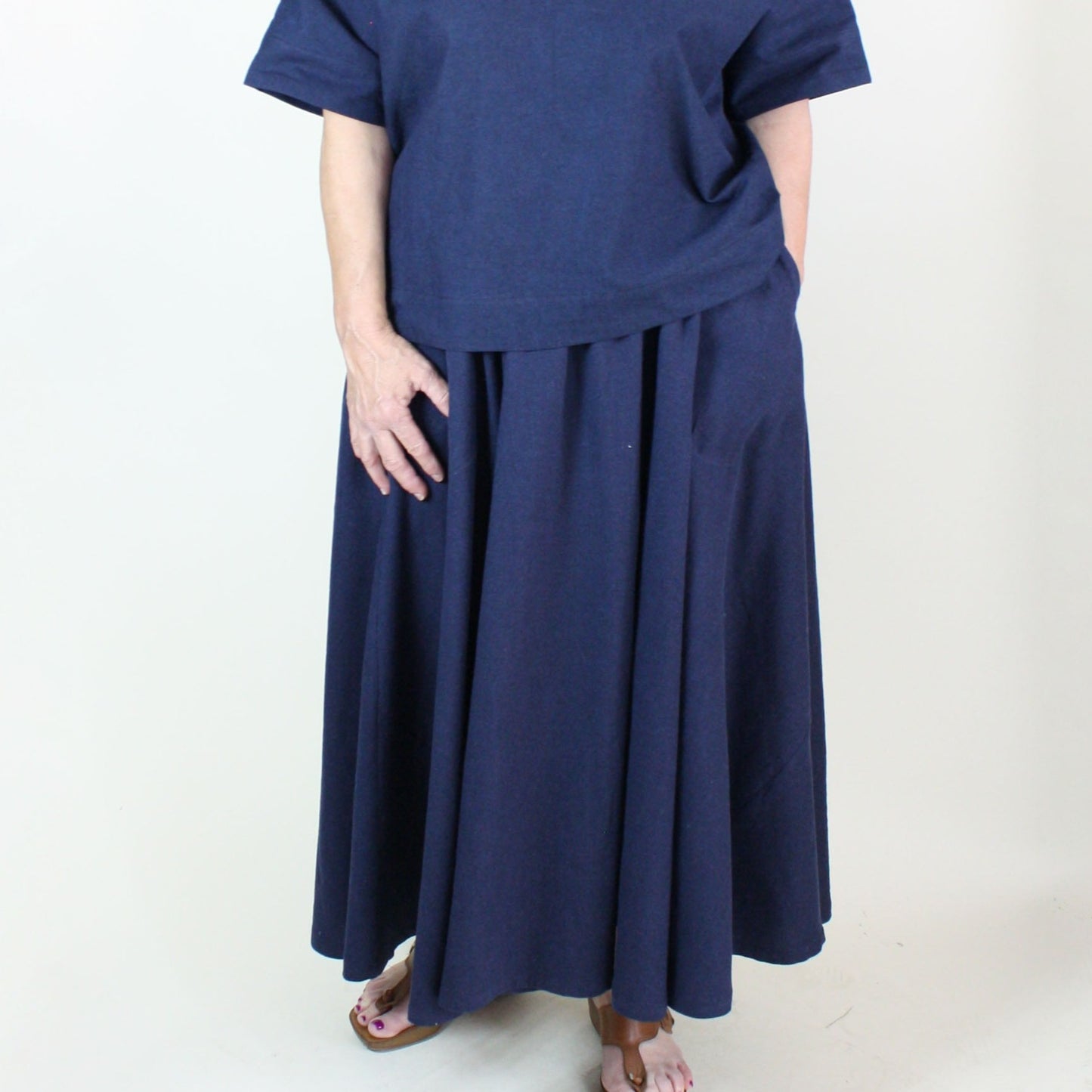 The Moonstone Skirt - Ocean Blue