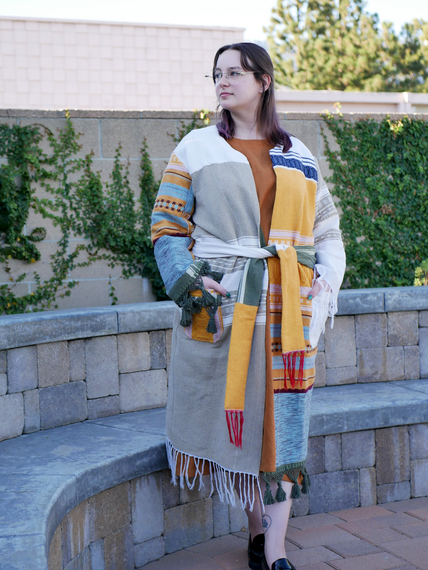 Mitla Patchwork Coat