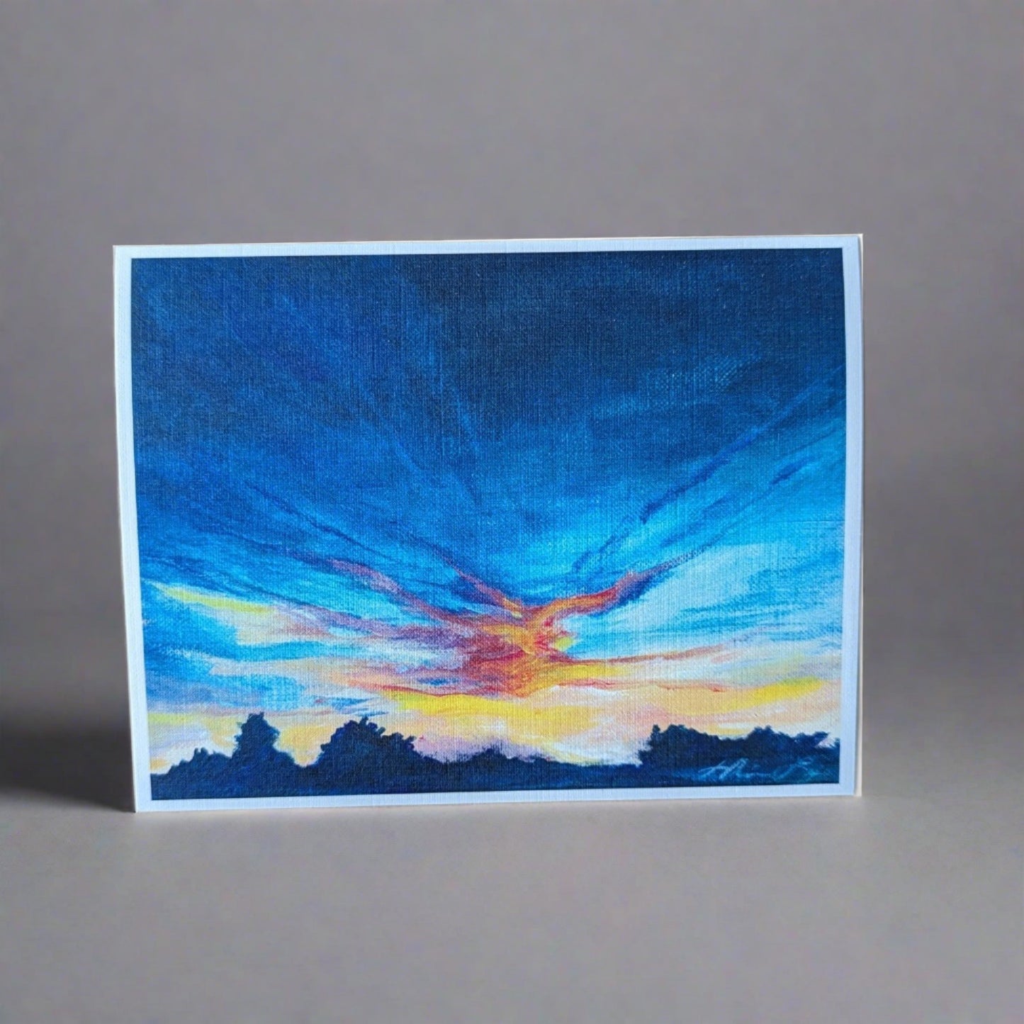 Clouds II Greeting Cards by Nhien La (Pack of 6)