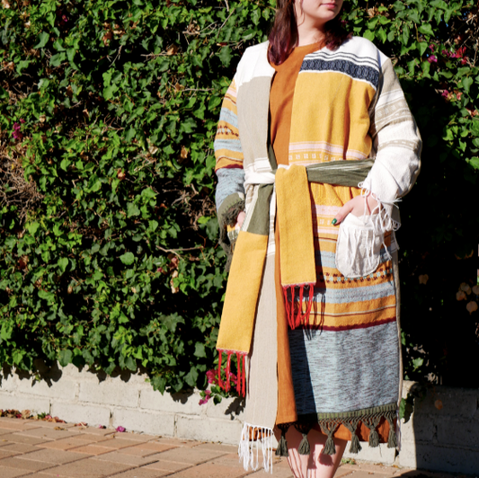 Mitla Patchwork Coat