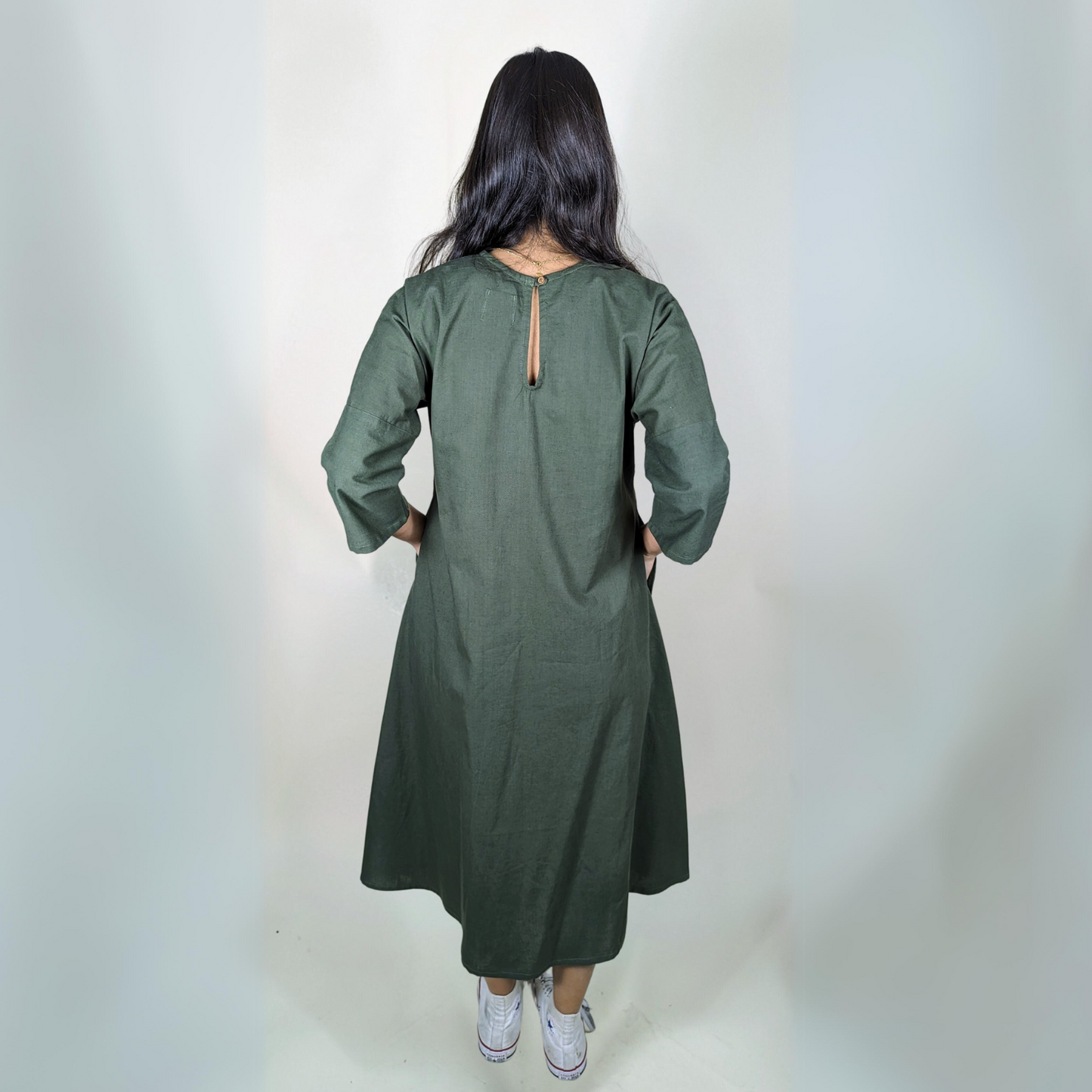 The Weekend Dress - Olive