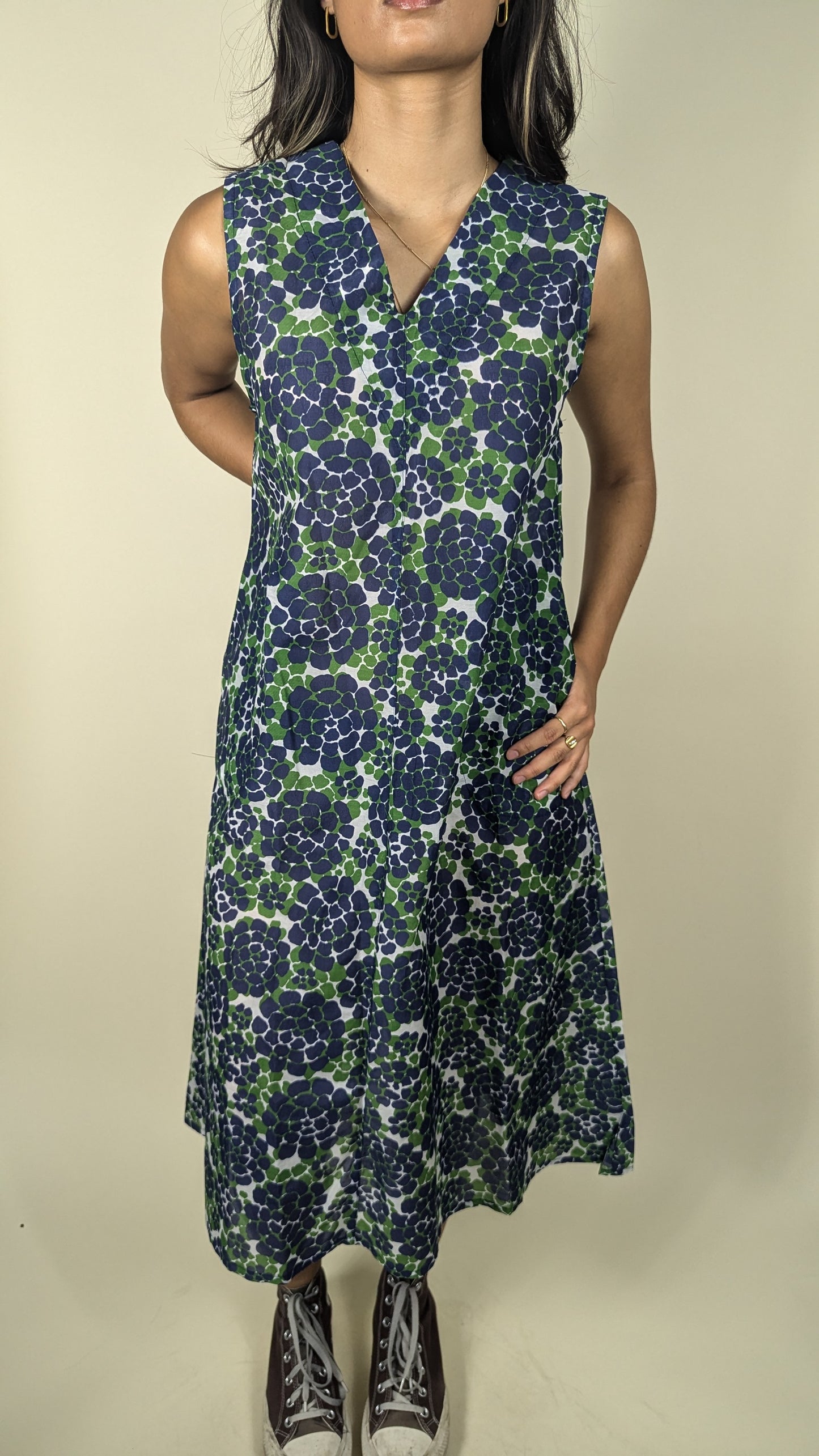 Highland Dress - Navy Floral