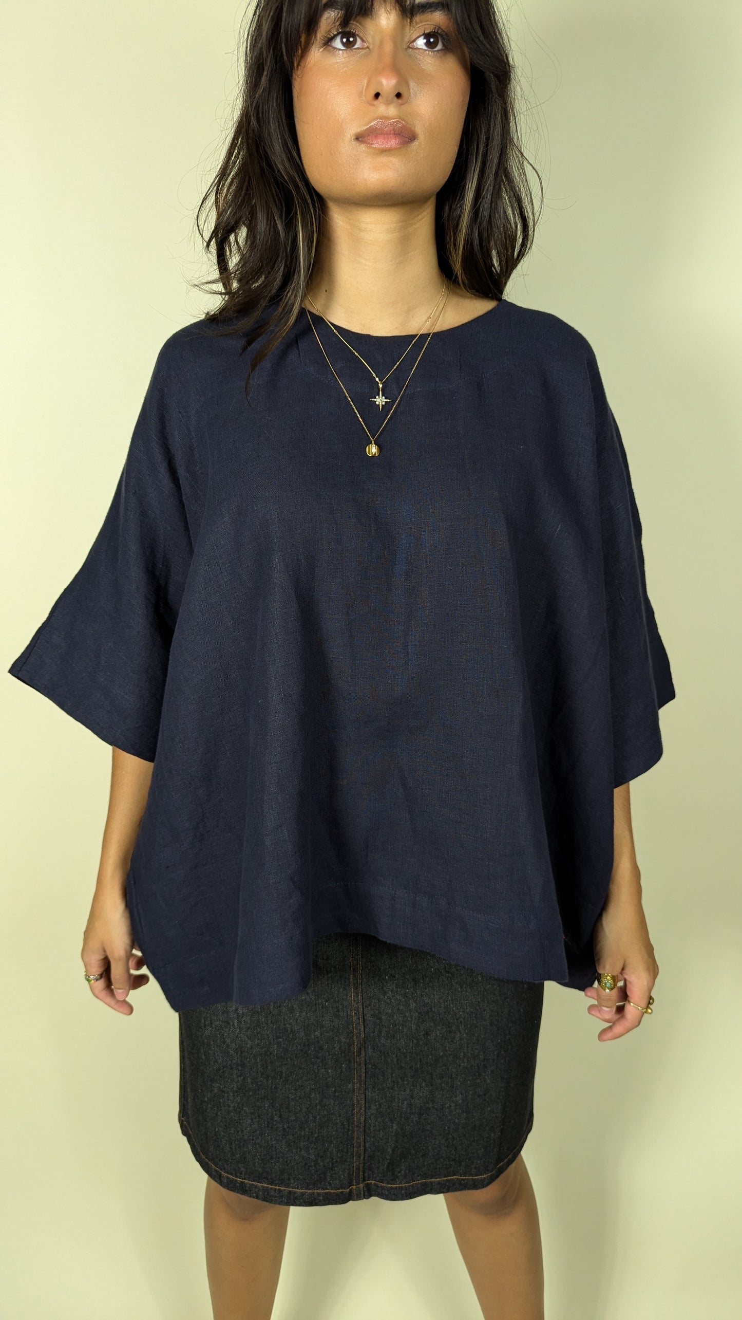 The Moonstone Shirt - Indigo