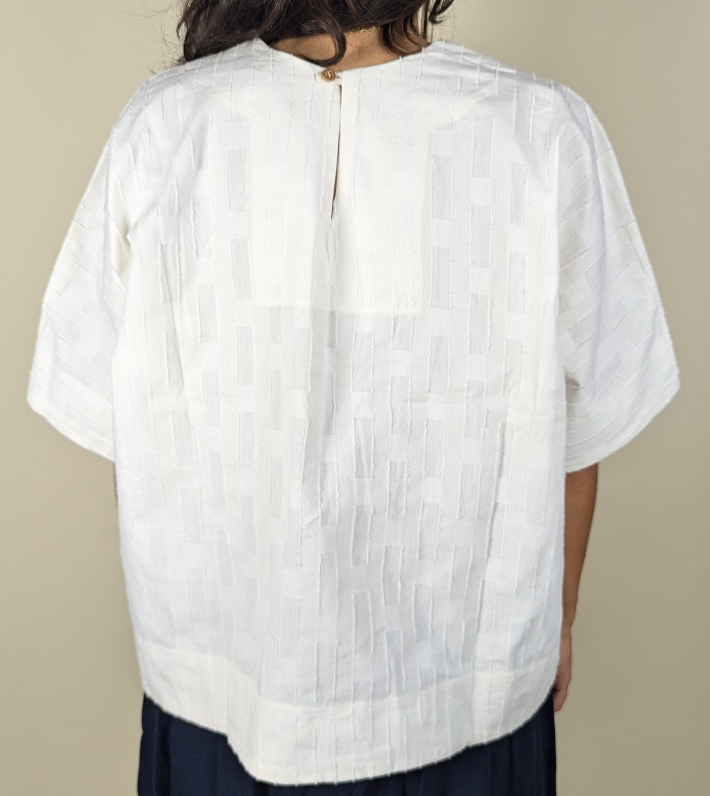 The Moonstone Shirt - White Texture