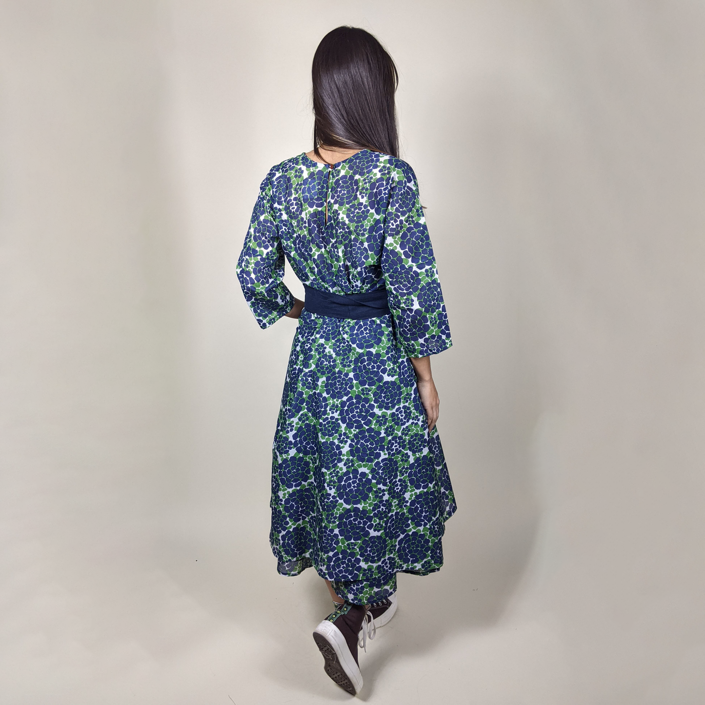 The Weekend Dress - Navy Floral